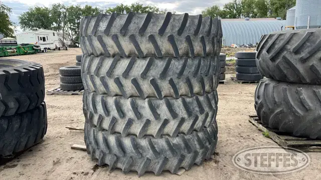 (4) Firestone 480/80R50 tires