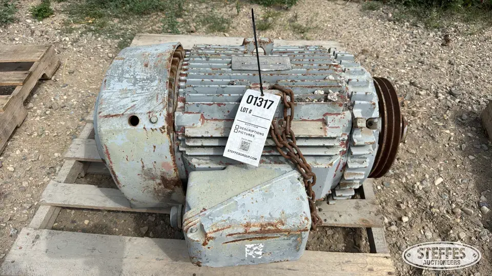 GE electric motor Farm Support Item