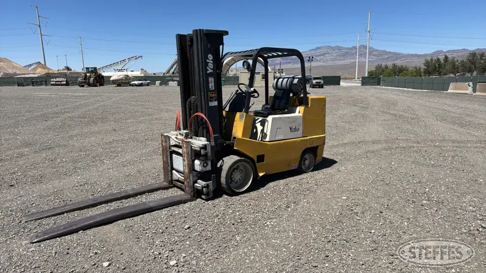 1989 Yale GLC100LCNSBE090 Warehouse Forklift