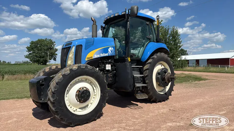 2008 New Holland T8010 MFWD Tractor