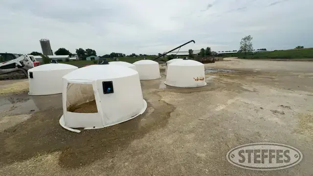 (9) Poly Dome Huts