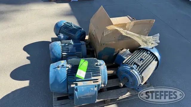 (5) Weg Electric Motors