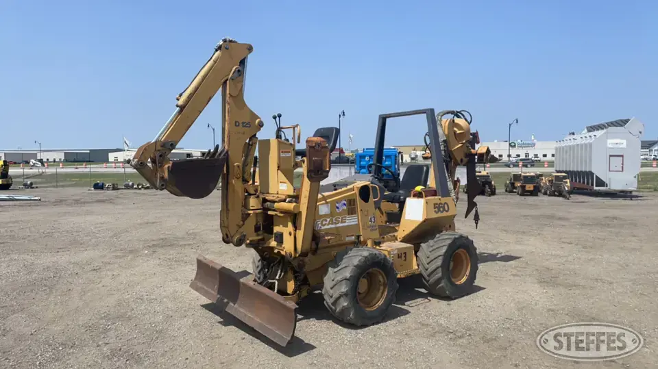 1997 Case 560 Cable Plow