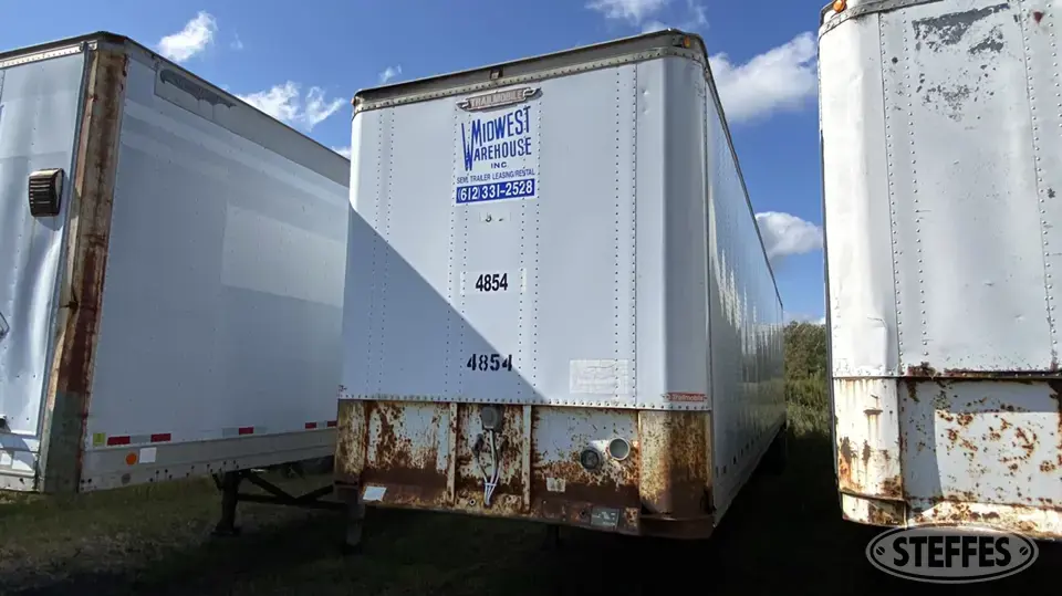 1984 Trailmobile Van Trailer