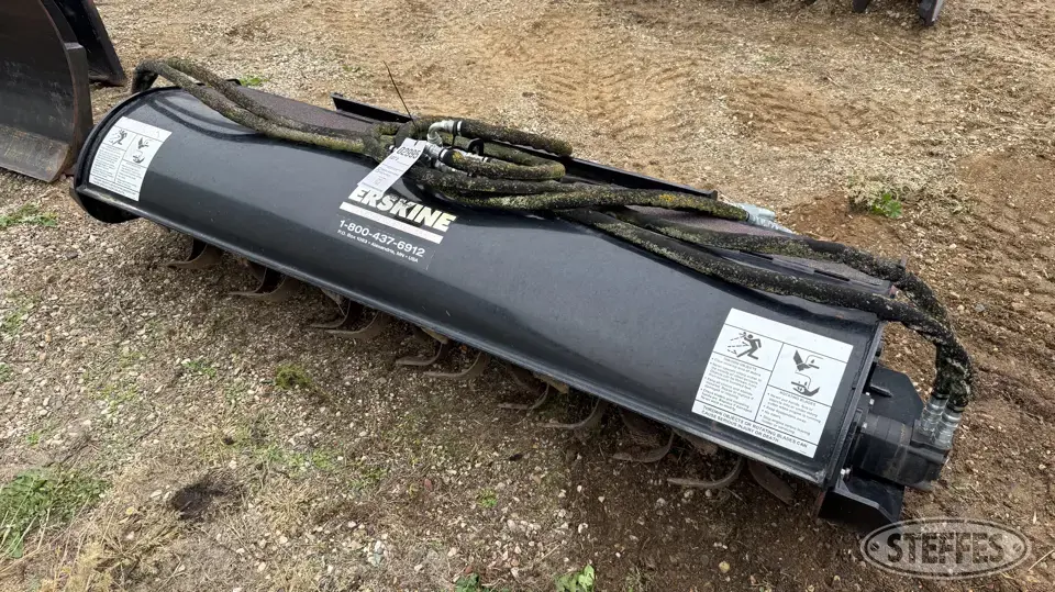 Erskine rotary tiller Skid Steer Mowers and Tiller