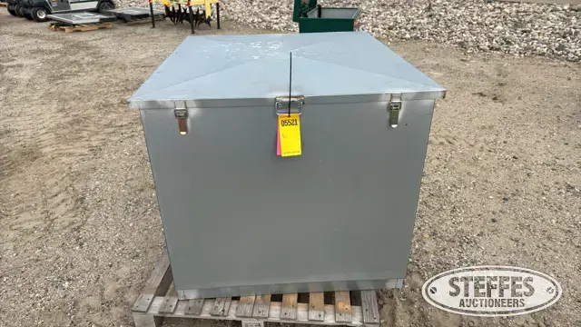 Steel lock box