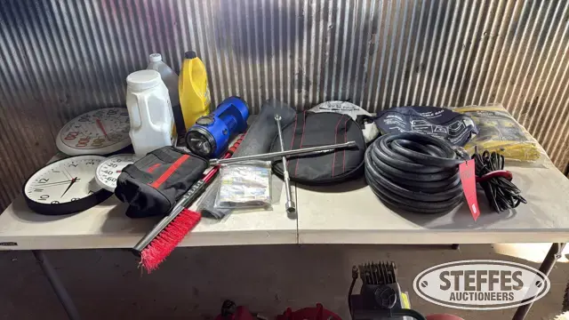 Jumper cables & yard supplies