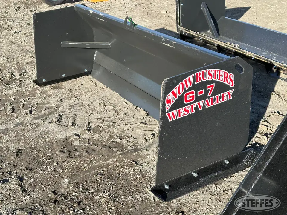 2023 Industrias America G-7 Skid Steer Snow Pushers and Snowblower
