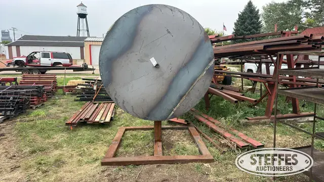 Water wheel w/base