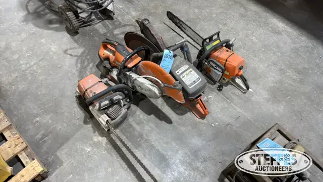 (2) Cut-off saws