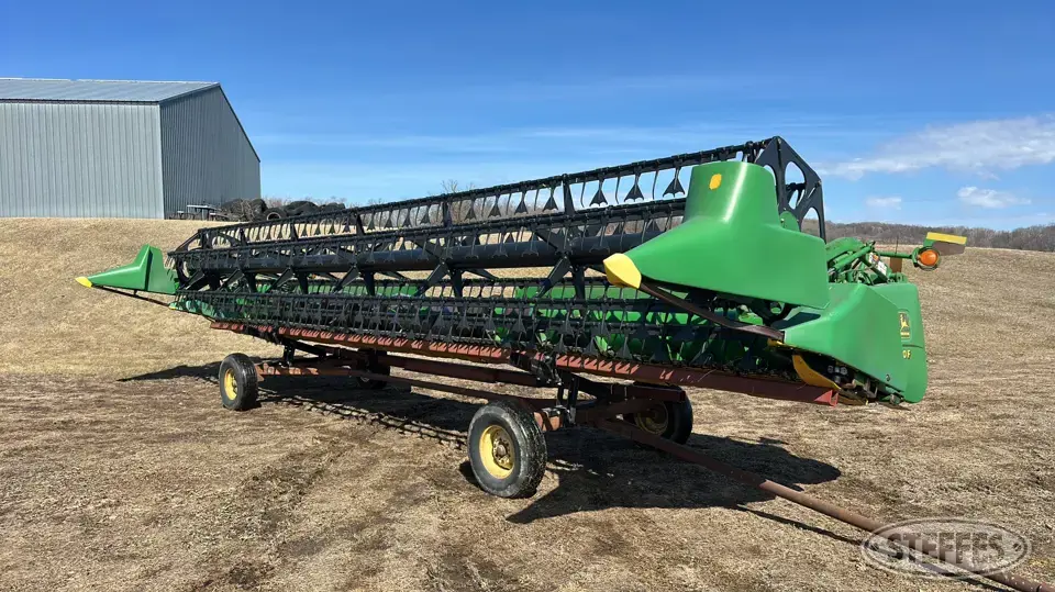 2001 John Deere 930F Flex Head