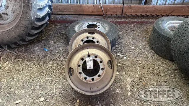 (3) Steel wheels