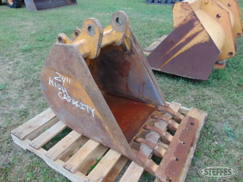 High cap. bucket Loader Backhoe Attachment