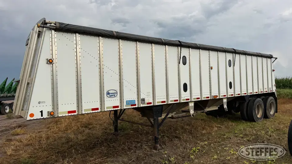 2008 Merritt MVT Hopper Bottom Trailer