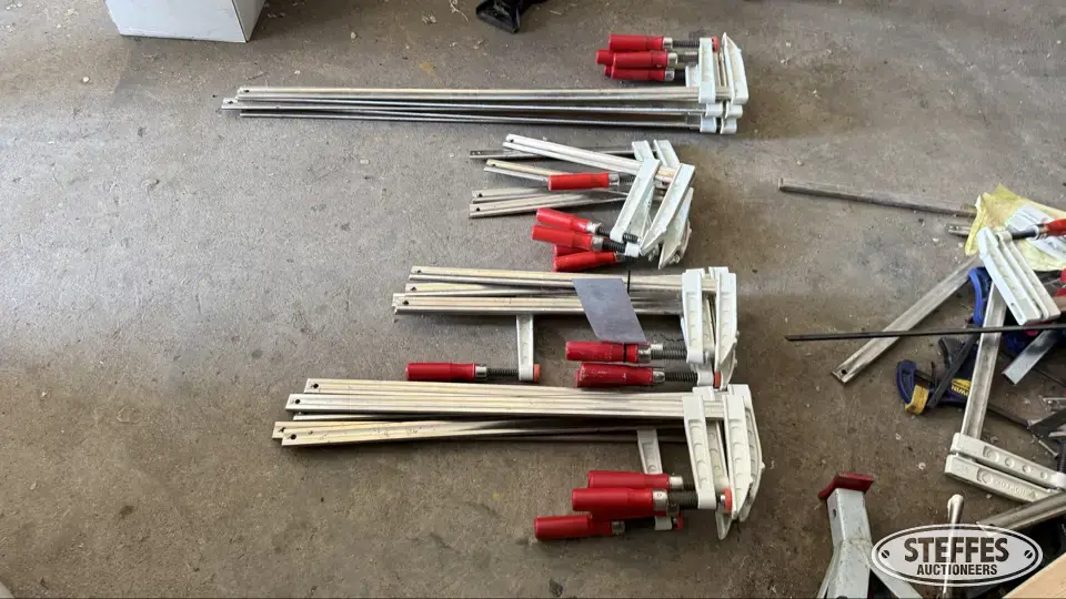 (20) Adjustable clamps General Tools and Shop Supply