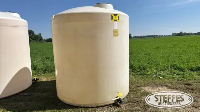 Ace Roto-Mold 2,500 gal. poly tank