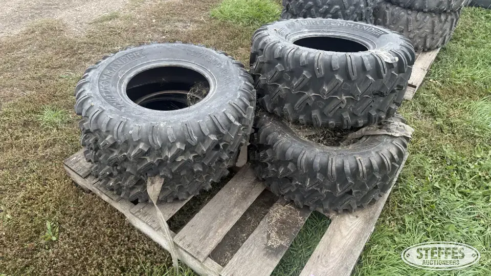 (4) Dirt Commander tires ATV-UTV Tires and Track