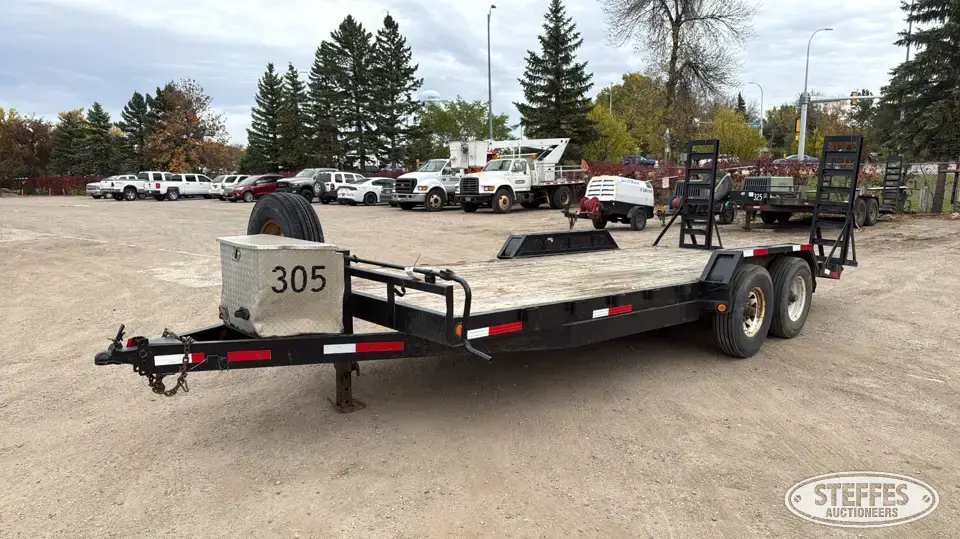2013 PJ Flatbed Trailer