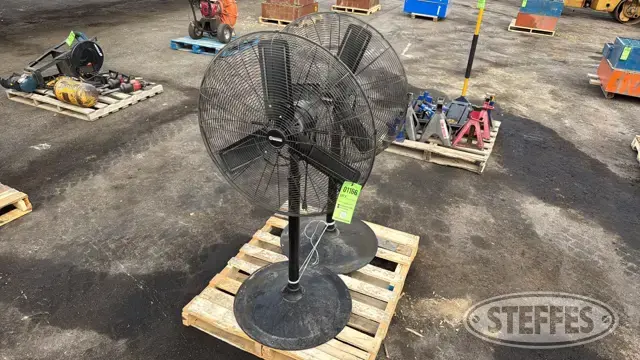 (2) Central Machinery fans