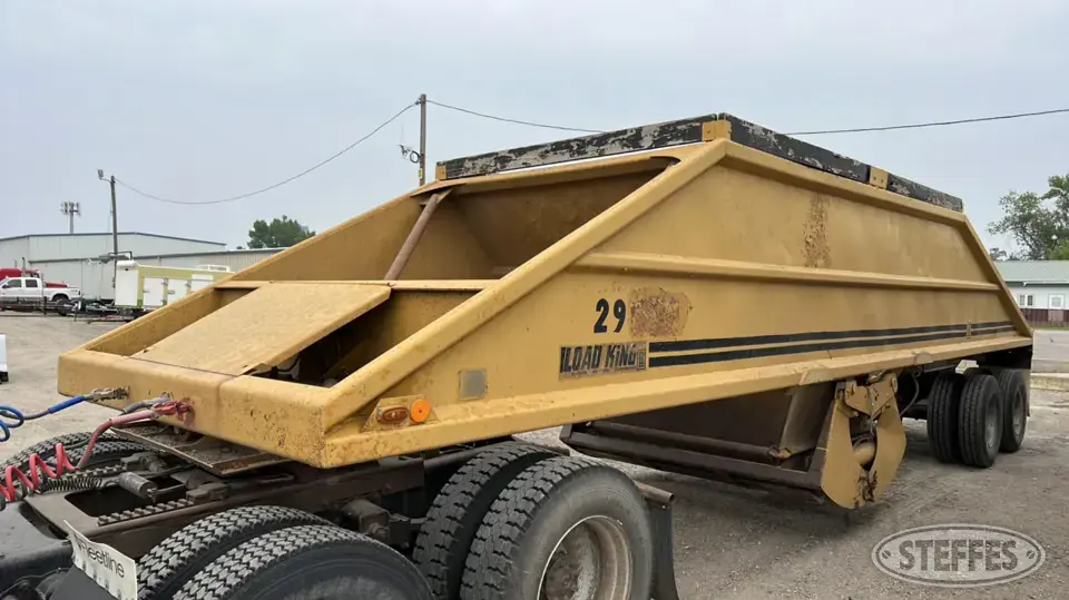 1981 Load King Belly Dump Trailer