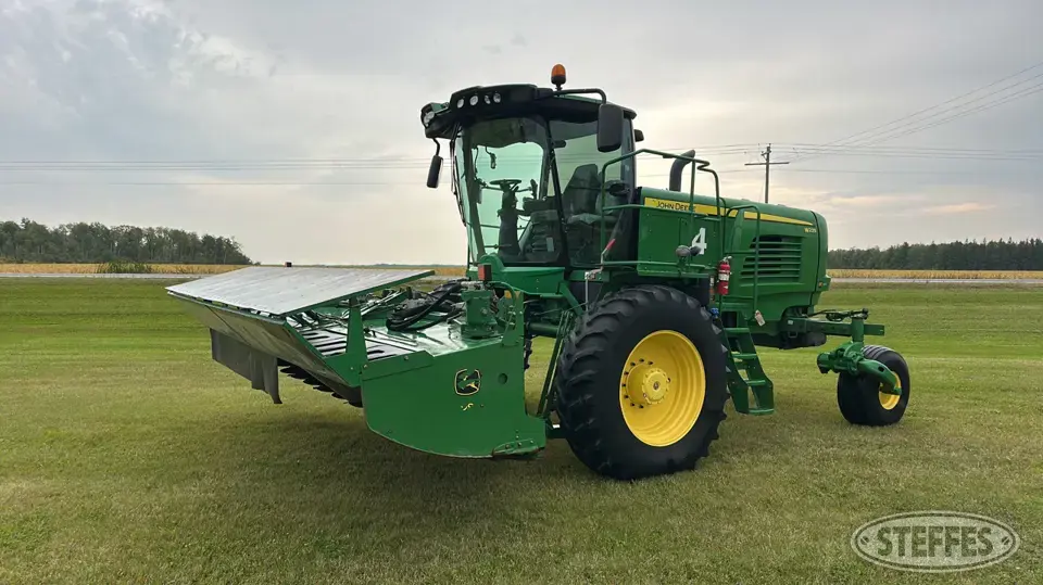 2017 John Deere W235 Self-Propelled Swather