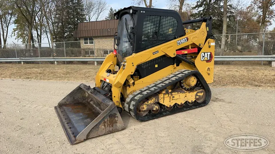 2019 CAT 259D3 Tracked Skid Steer