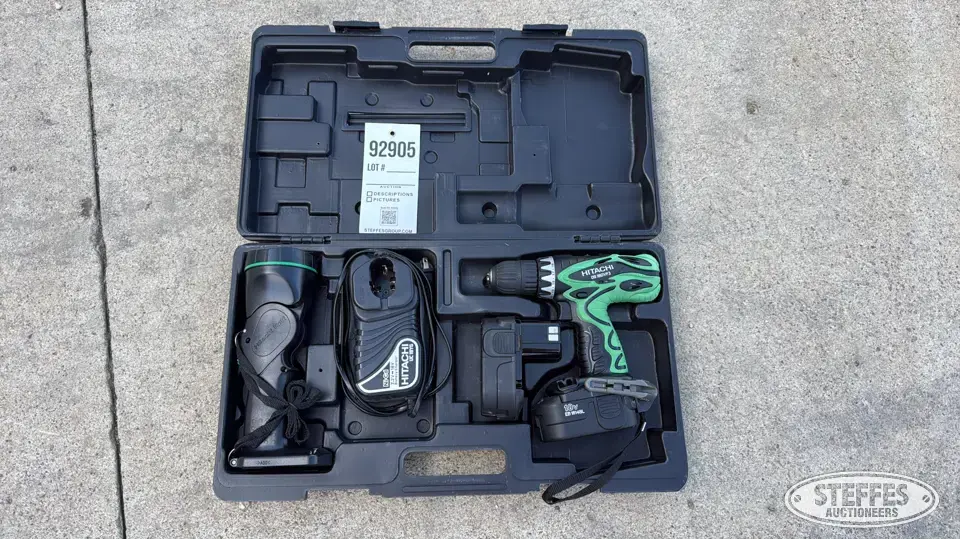 Hitachi DS18DVF3 Power Tool