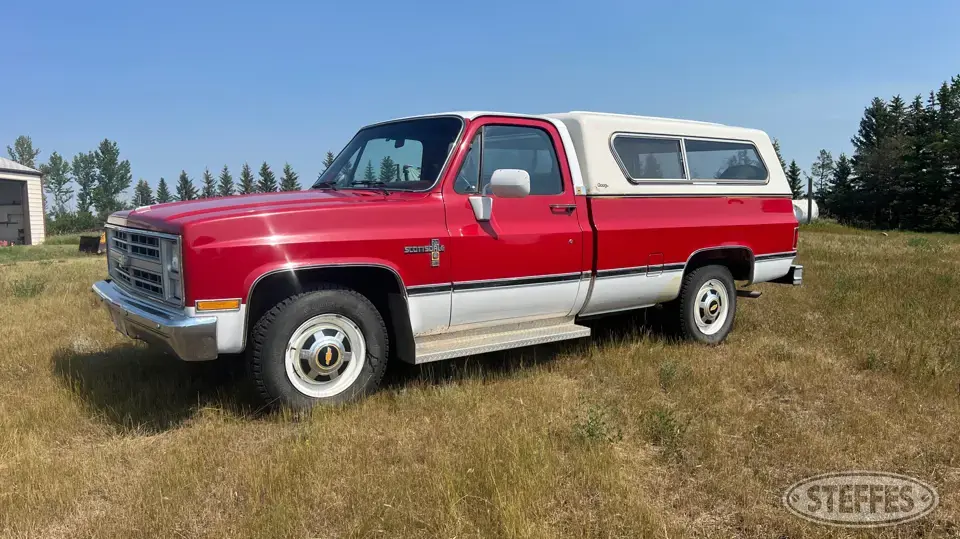 1986 Chevrolet C20 Scottsdale 3 Quarter Ton Pickup