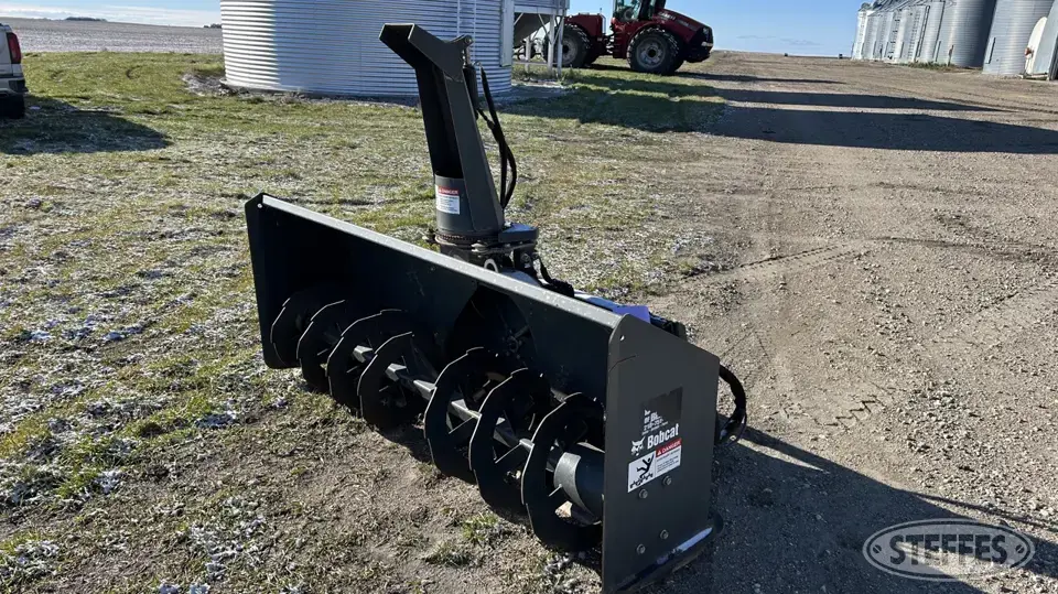 2014 Bobcat SBX240-84 Skid Steer Snow Pushers and Snowblower