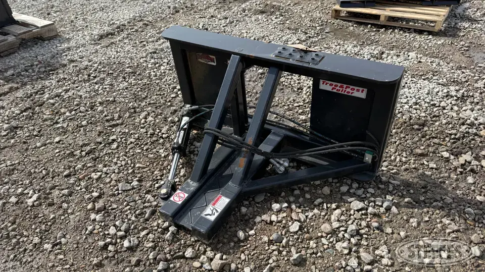 Stout tree & post puller Skid Steer Tree Saws-Shears-Puller