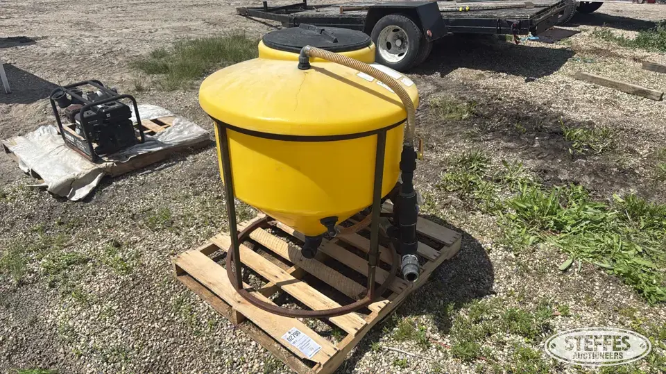 Handler III 60 gal. poly mix cone Chem-Fert Accessories-Other