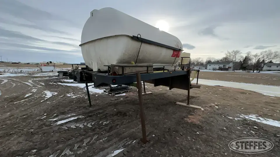 Shop-built truck skid Tender Unit