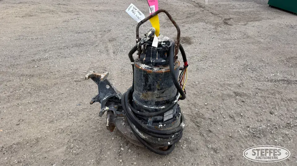 Flygt submersible pump Construction Pump