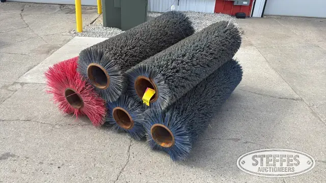 (6) Street sweeper brooms