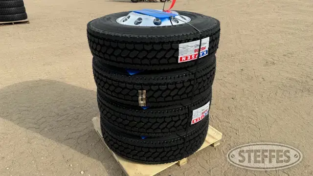 (4) Kapsen HS208 11R22.5 Tires