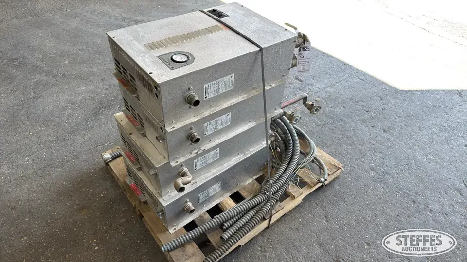 (4) Thermolec B-30U hot water boiler units General Tools and Shop Supply