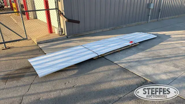 Approx. (16) steel siding sheets