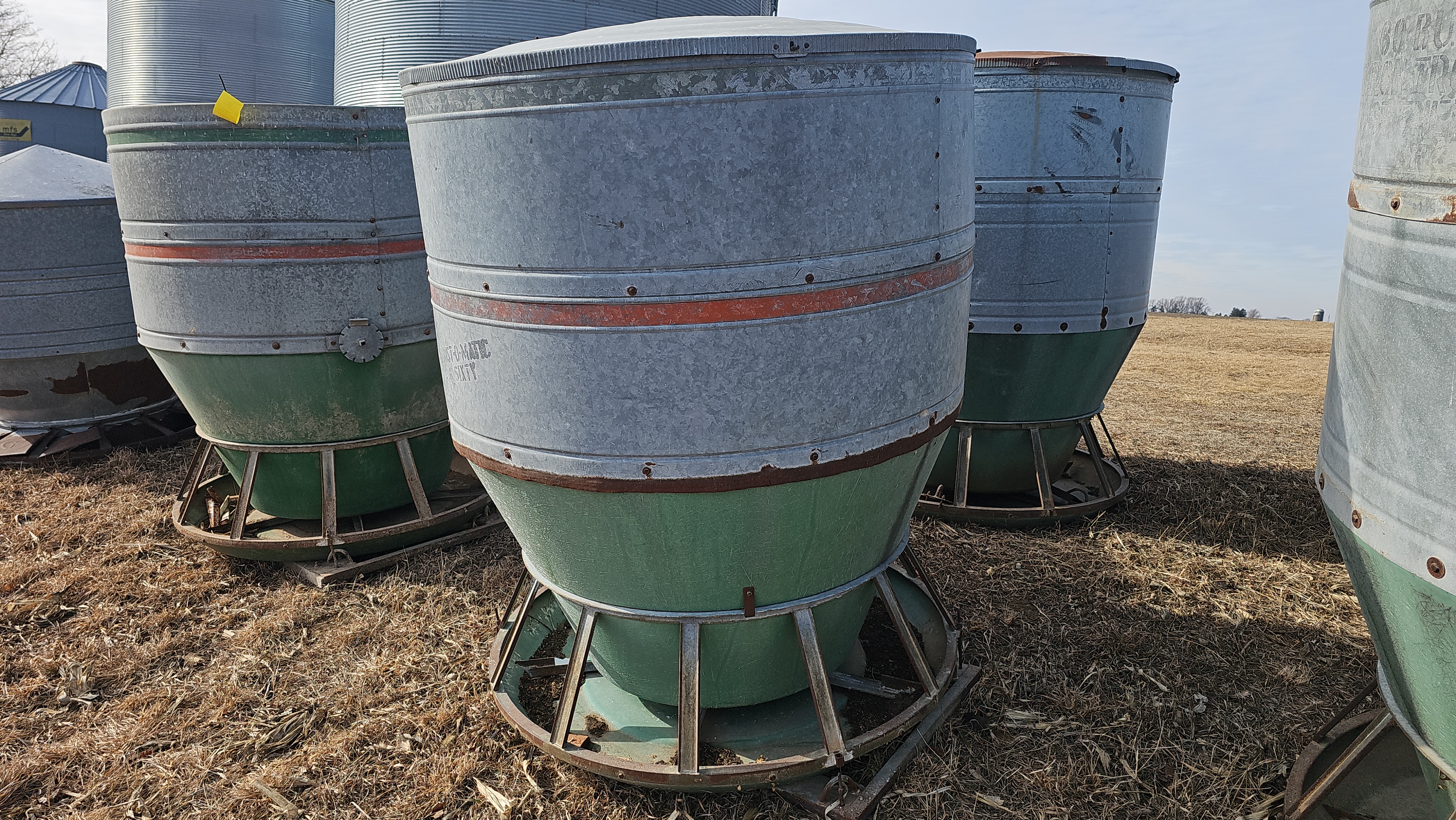 Steffes Group | (2) Hog feeders