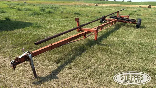 Single axle header trailer