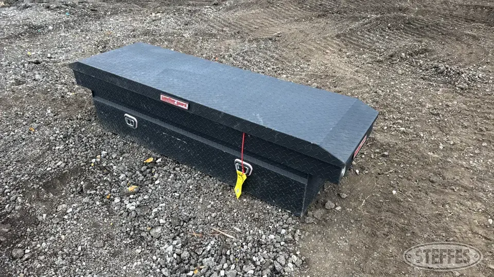 Weather Guard crossover toolbox Storage and Bench