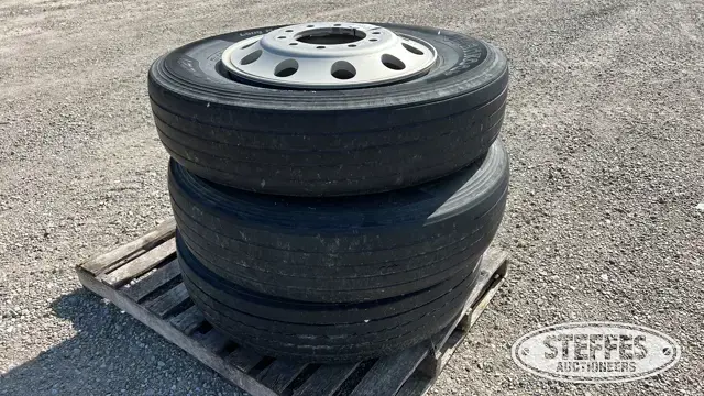 (3) 11R24.5 tires