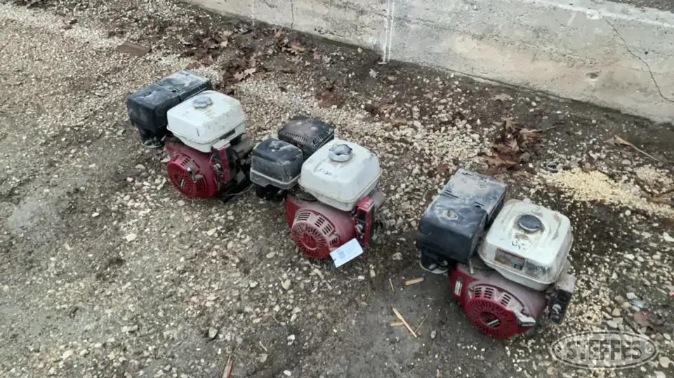 (3) Honda GX340 Farm Support Item