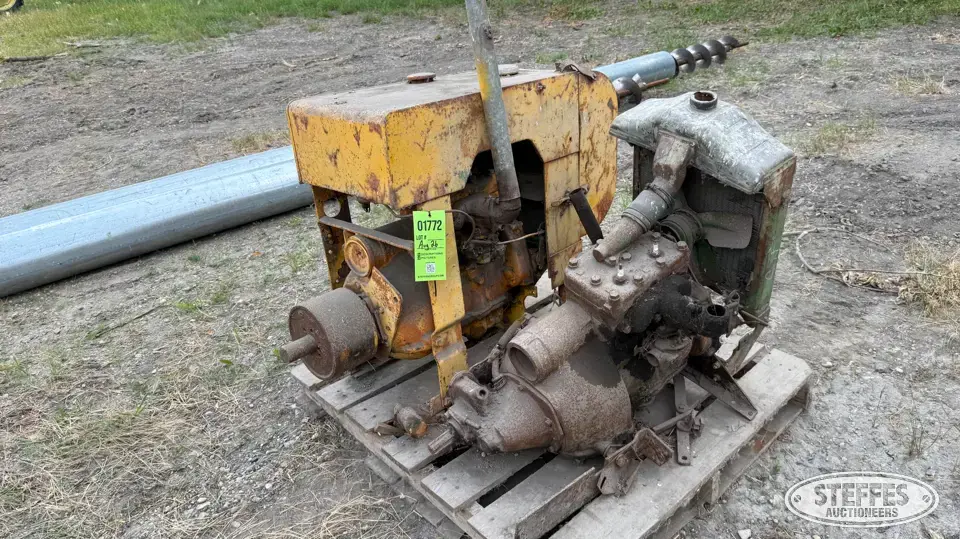 (2) John Deere 2 cyl. engines Tractor Part