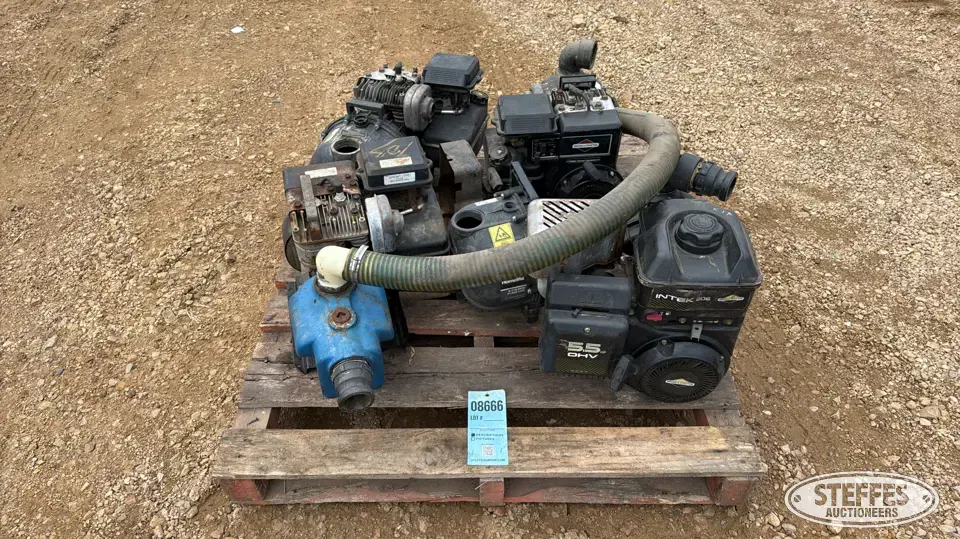 (4) Transfer pumps Farm Support Item
