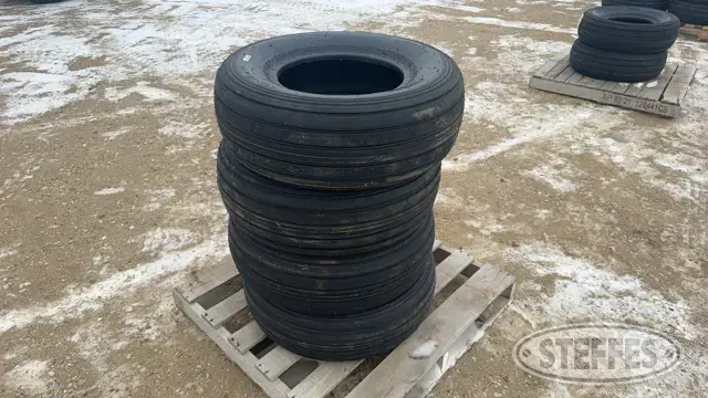 (4) Beaver 11L-15 implement tires