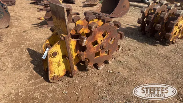 American Compaction excavator compaction wheel
