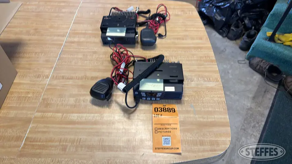 (2) Kenwood 2-way radios Business Band Radio