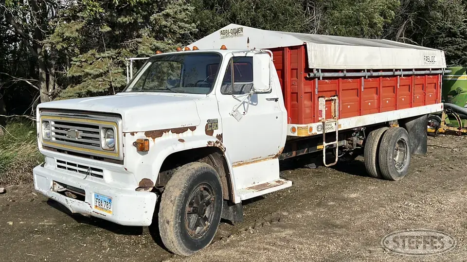 1974 Chevrolet C60 Single Axle Boxed Truck