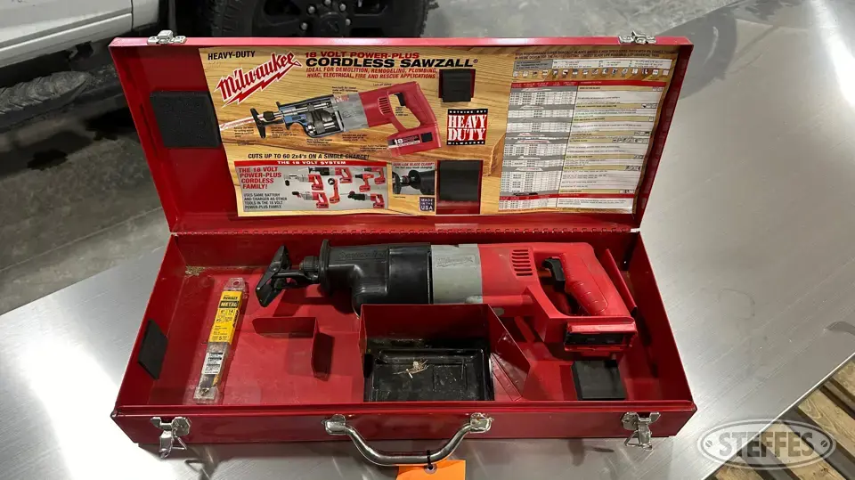 Milwaukee Sawzall General Tools and Shop Supply