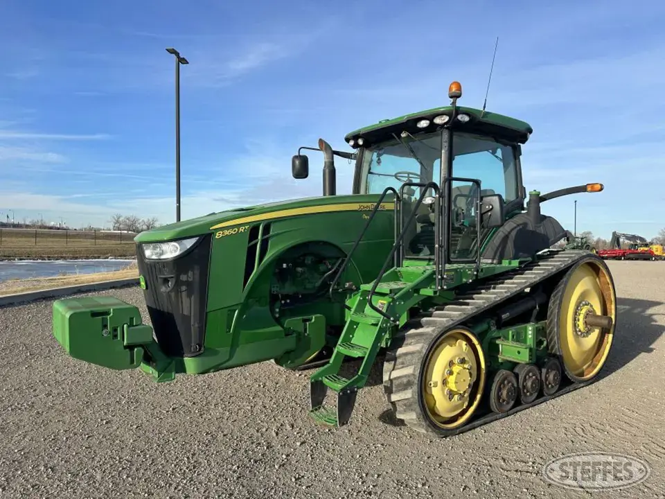 2012 John Deere 8360RT Track Tractor